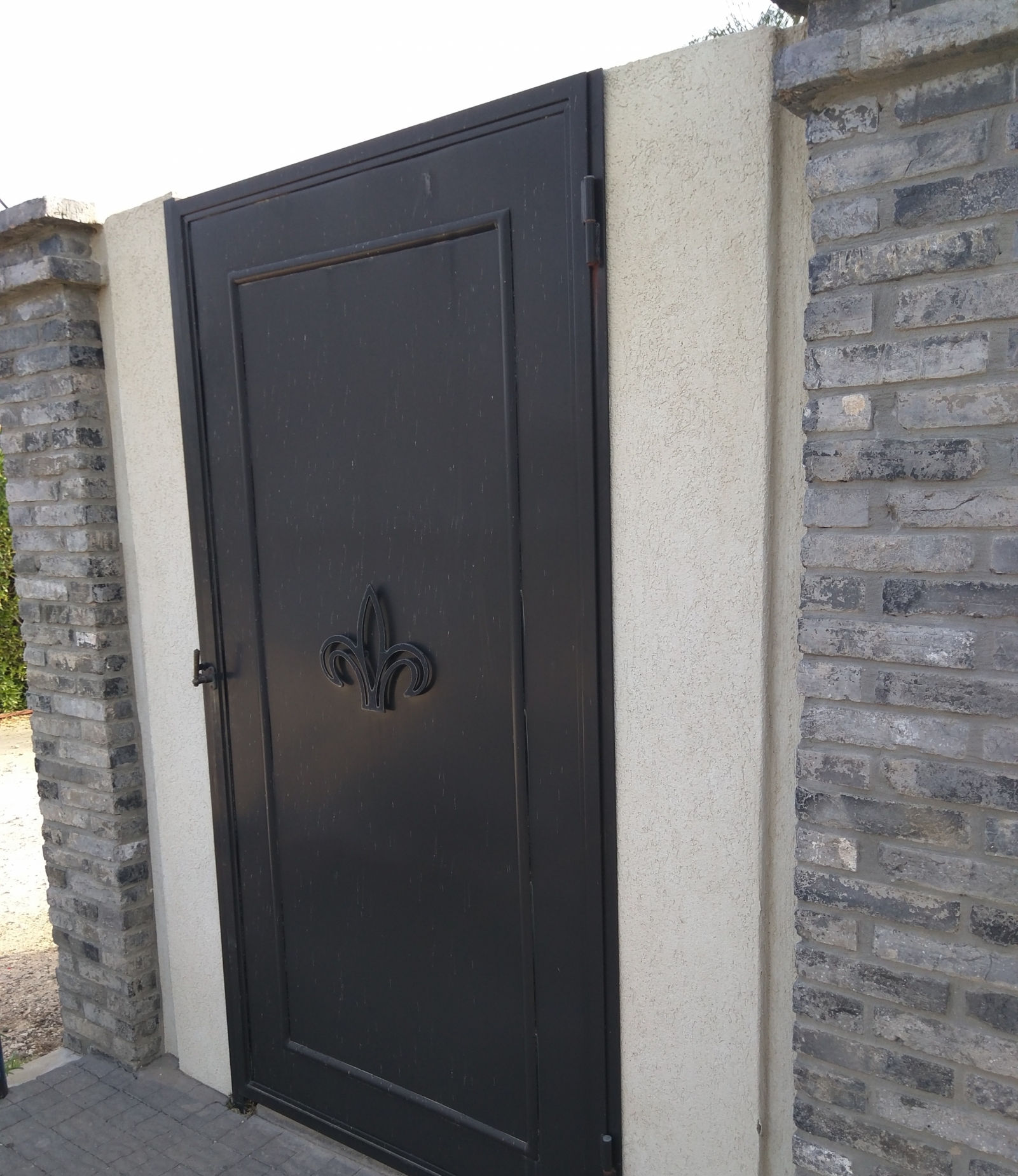 דלת מתכת פח אשפה